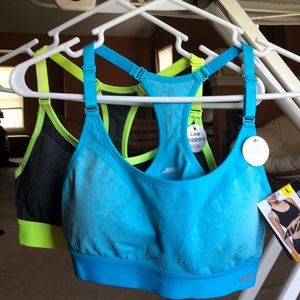 Avia Be Awesome Cami Bras, size L, NWT